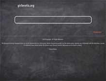 Tablet Screenshot of girlerotic.org